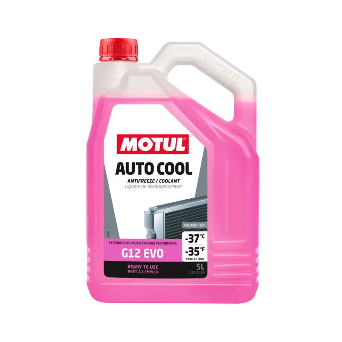 MOTUL AUTO COOL G12 EVO -37°C 5LITROS CJX4