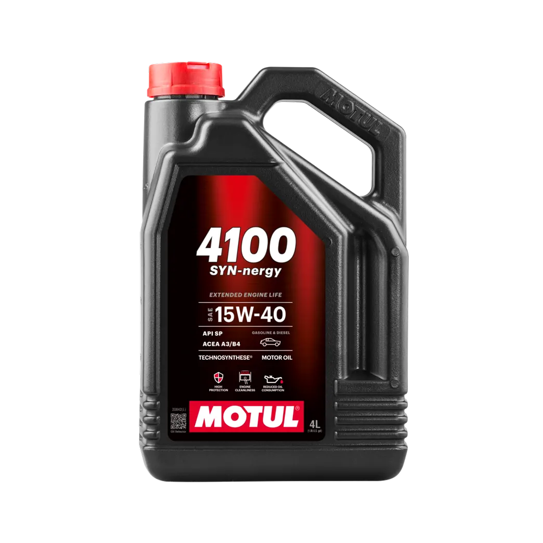 MOTUL 4100 SYN-NERGY 15W40 4LITROS CJX4