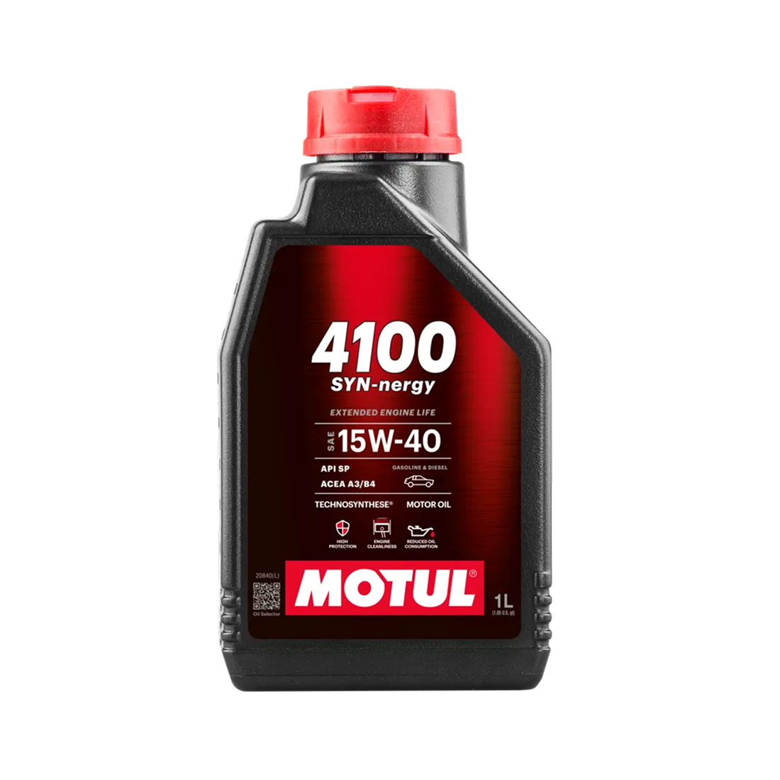MOTUL 4100 SYN-NERGY 15W40 LITRO CJX12
