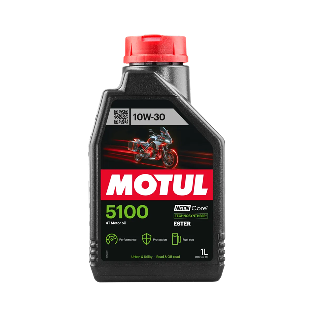 MOTUL 5100 10W30 4T LITRO CJX12